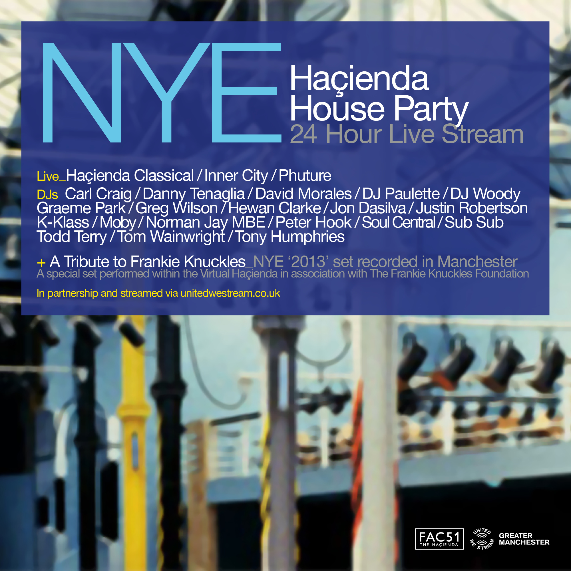 #YOURPARTYPLANNER: SET TIMES – NYE IN THE VIRTUAL WORLD